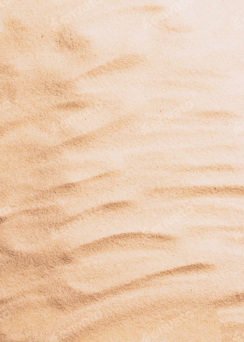 Preview: Abstract sand texture. Natural sandy background for product presentation. Top view frame