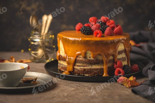 Preview: Delicious caramel cake