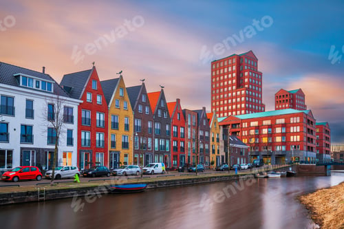 Preview: Amersfoort, Netherlands cityscape in the Vathorst District