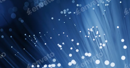 Preview: Optical fiber light close up
