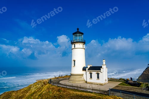 Preview: North Head Lighthouse on the Pacific coast in Washington state