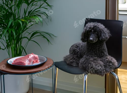 Preview: poodle in nature
