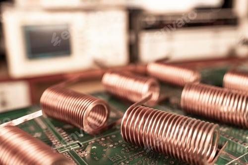 Preview: Close-up of twisted copper wire