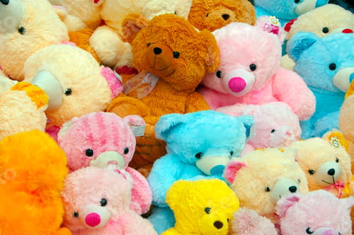 Preview: Teddy Bear toys background