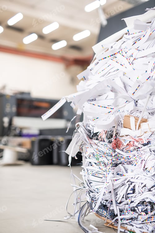 Preview: Heap of cut papers
