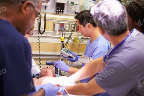 Preview: Medical Team Working On Patient In Emergency Room