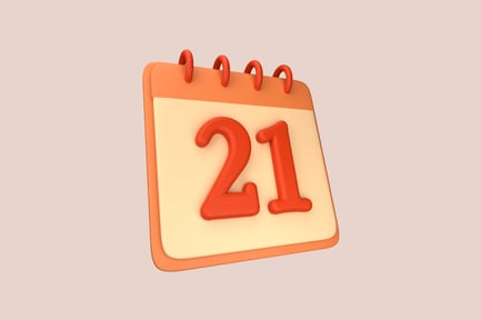 Calendar Date Pitch 3D Illustratio