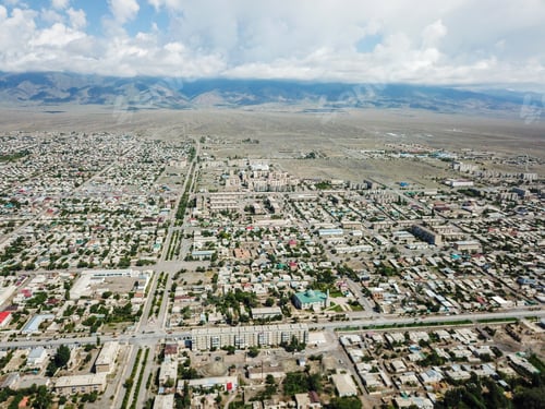 Preview: Balykchy city in Kyrgyzstan