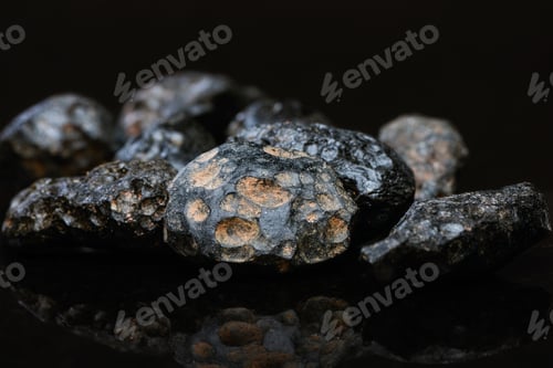 Preview: Tektite (meteorite glass) Closeup