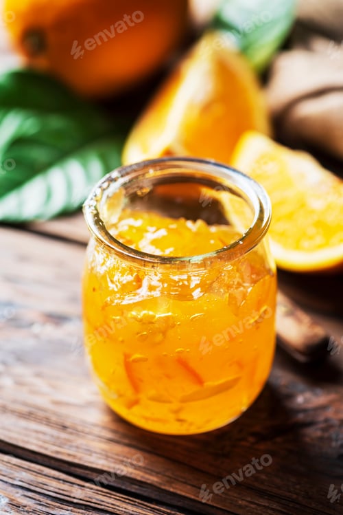Preview: homamade orange jam