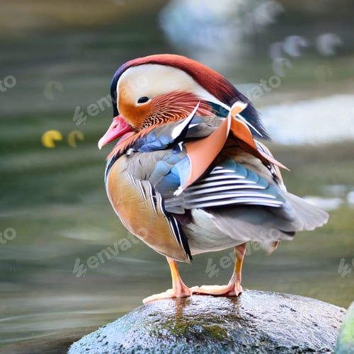 Preview: male Mandarin Duck