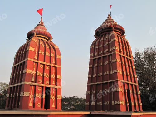 Preview: Beautiful shot of the Shree Ram Temple in India
