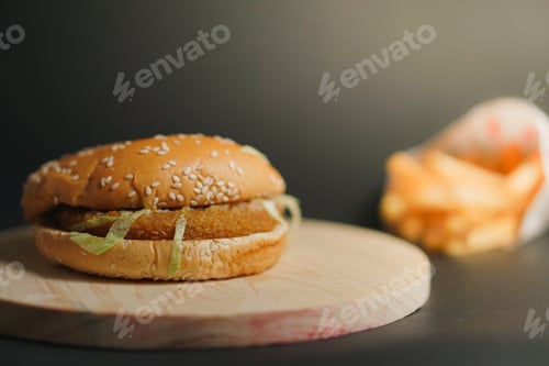 Preview: hamburger sandwich
