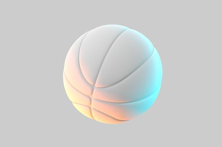 Preview: Matte basketball object
