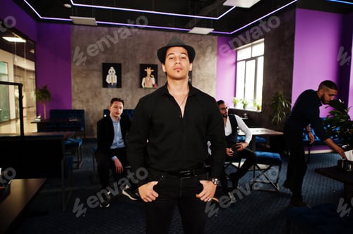 Preview: Multiethnic male bachelor mafia party