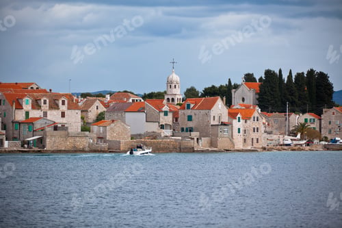 Preview: Village Sepurine, Prvic island, view from the sea