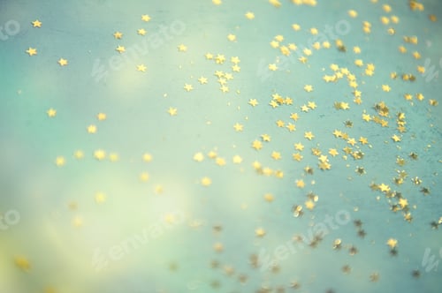Preview: Glitter stars festive background