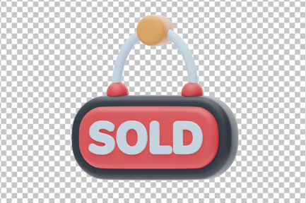 Preview: Sold 3D Icon