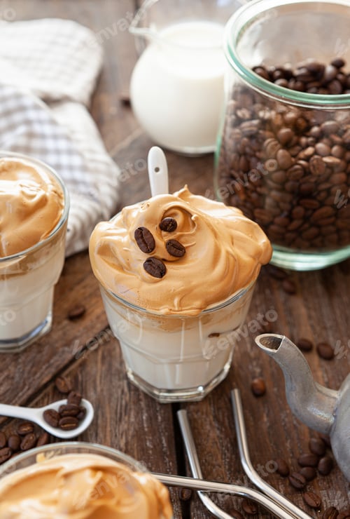 Preview: Whipped Coffee in a glass