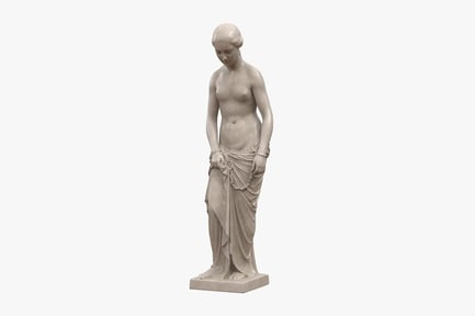 Preview: Chained Marble Statue of a Woman