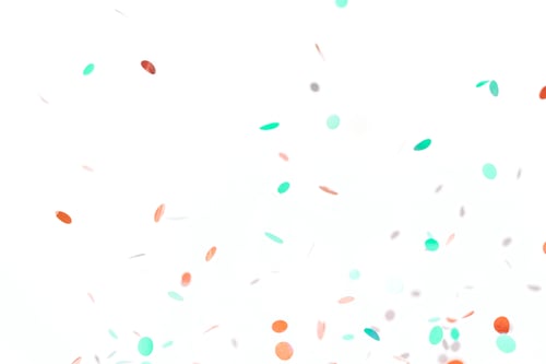 Preview: Abstract background with multicolored confetti.