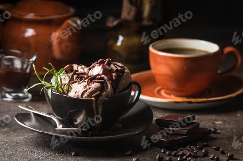Preview: Chocolate coffee ice cream