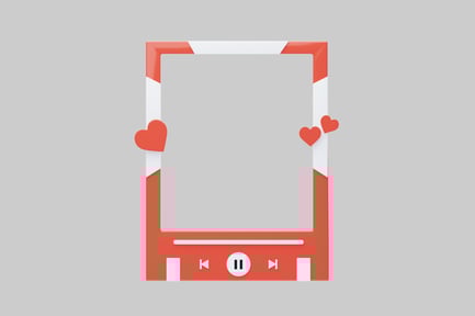 Preview: Photo frame with music player