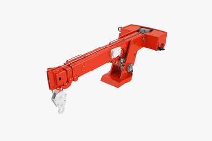Preview: Industrial Carry Deck Crane Arrow - Detailed Construction Vehicle