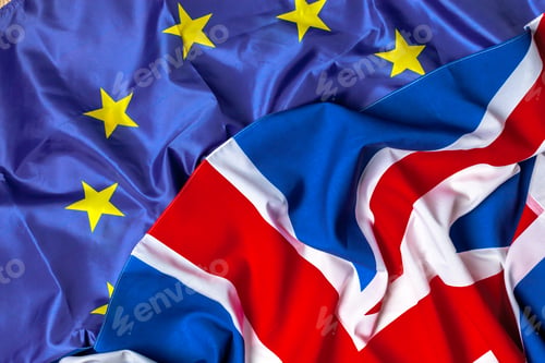 Preview: Flags of the United Kingdom and the European Union