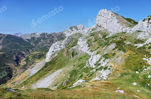 Preview: Views of Region of Babia, Province of Leon on the way to Calabazosa peak, Castile and Leon, Spain