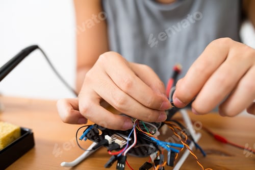 Drone building at home