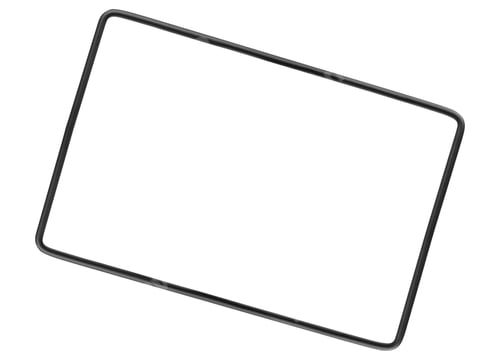 Preview: metal frame isolated on white