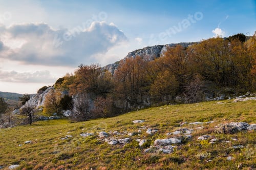Preview: Photo from top of mountain, beautiful horizon