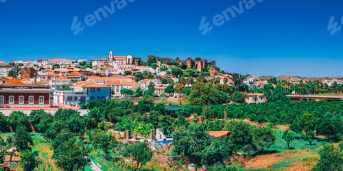 Preview: Beautiful shot of Silves, a historic town in Portugal