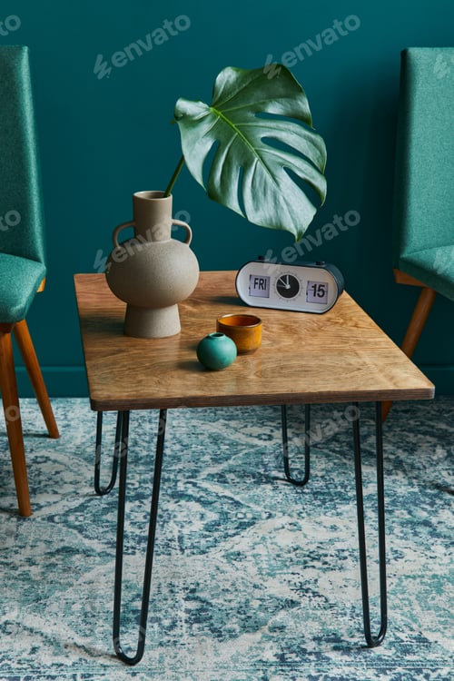 Preview: Stylish concept of living room interior