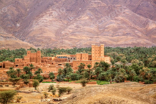 Preview: Village in the Draa Valley in Morocco