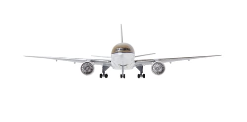 Preview: Toy airplane on white