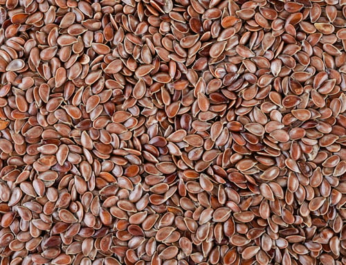 Preview: Flax seeds heap background