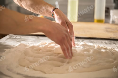 Preview: pizza chef preparation cooking firewood