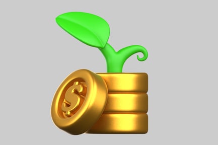 Preview: Growing money sprout