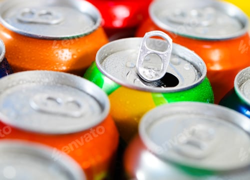 Preview: Cans of sweet drinks (or beer)
