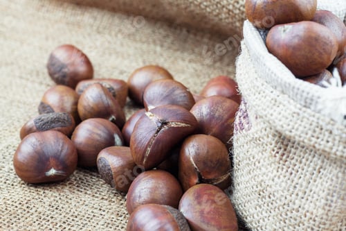 Preview: Chestnuts on sack