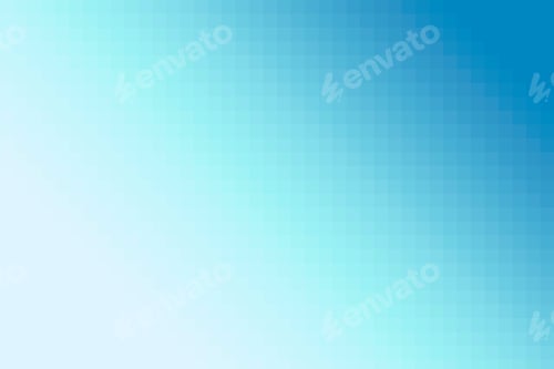 Preview: Ombre blue mosaic patterned background illustration