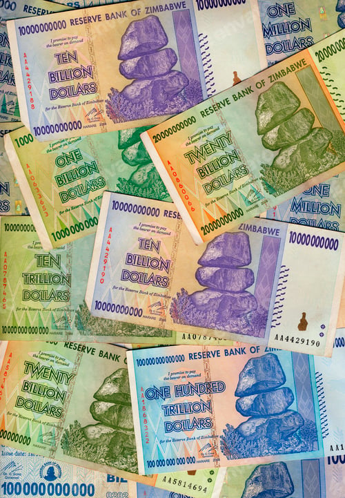 Preview: Banknotes - Zimbabwe