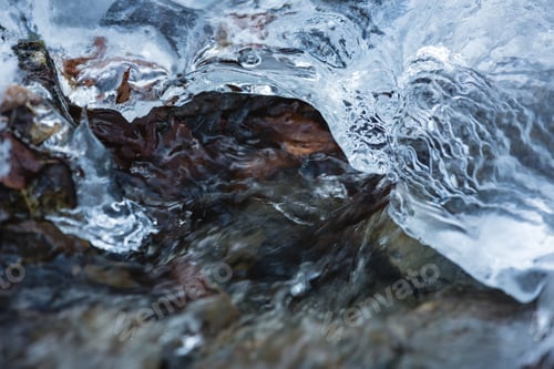 Preview: Ice Layer On River