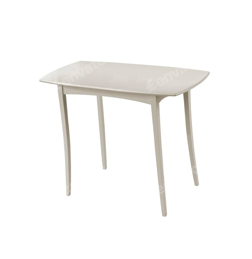 Preview: Elegant coffee table isolated over white