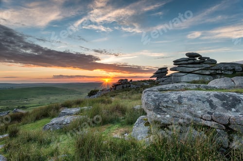 Preview: Beautiful Sunset on Bodmin Moor