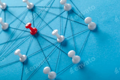 Preview: Network with pins