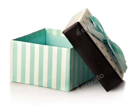 Preview: Green gift box