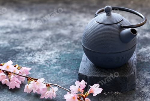 Preview: cast iron teapot for tea ceremony